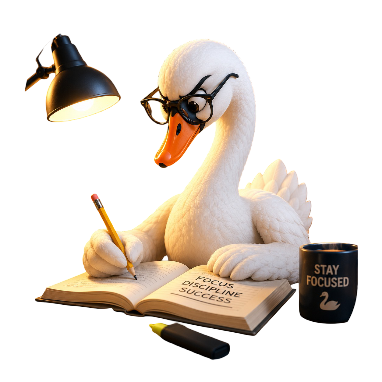 The Leg Up study swan